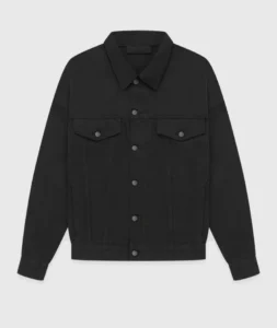 Essentials Fear of God Denim Jacket Black