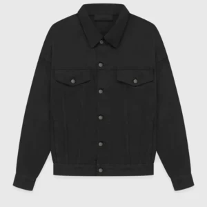 Essentials Fear of God Denim Jacket Black