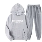 Essentials Hoodie Fear of God Light Gray TrackSuit