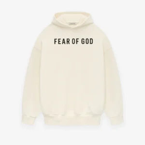 Essentials French Terry Fear of God Black Hoodie