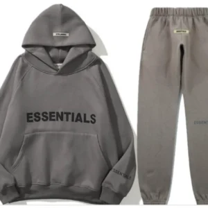 Essentials Hoodie Fear of God Gray TrackSuit